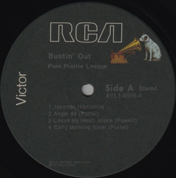 Pure Prairie League : Bustin' Out (LP, Album, M/Print, RE, Ind)