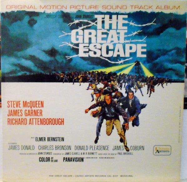 Elmer Bernstein : The Great Escape (Original Motion Picture Soundtrack) (LP, Album, Mono)
