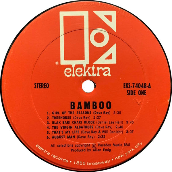 Bamboo (11) : Bamboo (LP, Album, Pit)