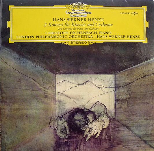 Hans Werner Henze, Christoph Eschenbach, London Philharmonic Orchestra : 2. Konzert Für Klavier Und Orchester (LP)
