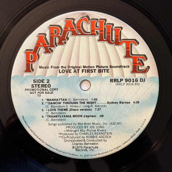 Various : Music From The Original Motion Picture Soundtrack "Love At First Bite" (LP, Promo, 73)
