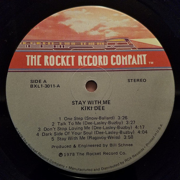 Kiki Dee : Stay With Me (LP, Album, Ind)