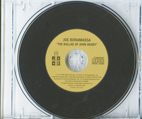 Joe Bonamassa : The Ballad Of John Henry (CD, Album)