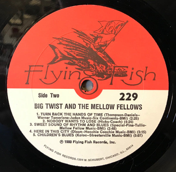 Big Twist & The Mellow Fellows* : Big Twist & The Mellow Fellows (LP, Album)