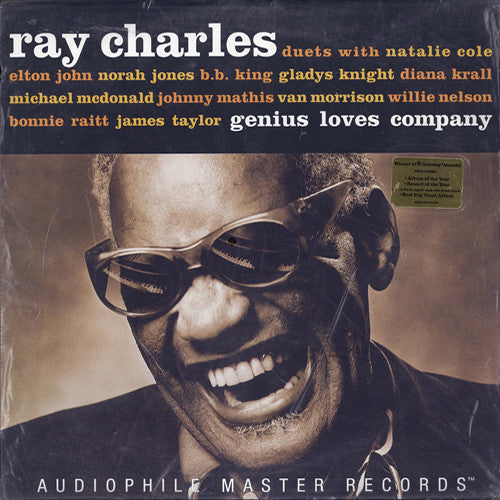 Ray Charles : Genius Loves Company (2xLP, Album, Ltd, Num, 180)