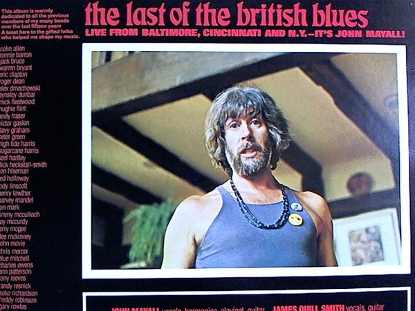 John Mayall : The Last Of The British Blues (LP, Album)