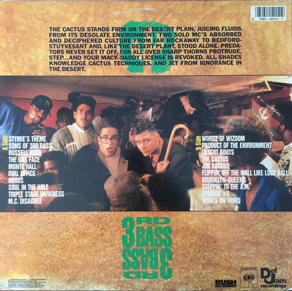 3rd Bass : The Cactus Album (LP, Album)