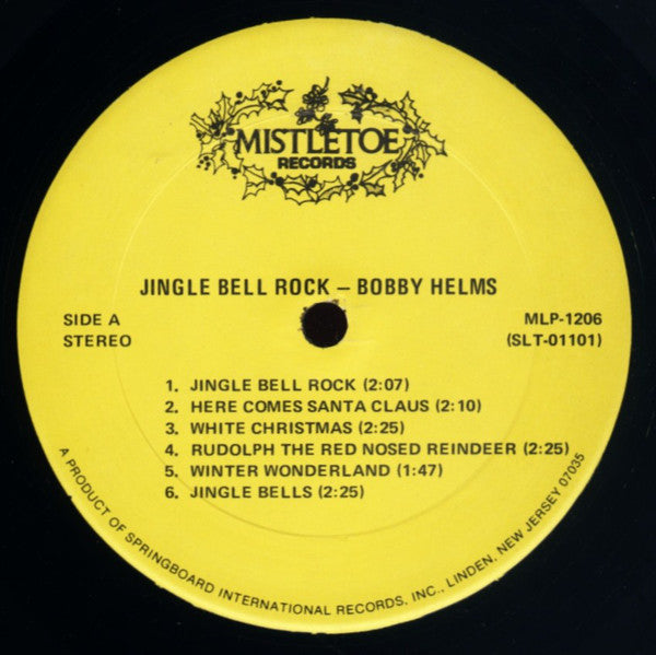 Bobby Helms : Jingle Bell Rock (LP, Album)