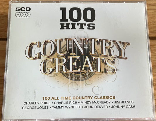 Various : 100 Hits - Country Greats (5xCD, Comp)