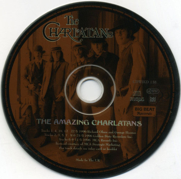 The Charlatans (2) : The Amazing Charlatans (CD, Comp)