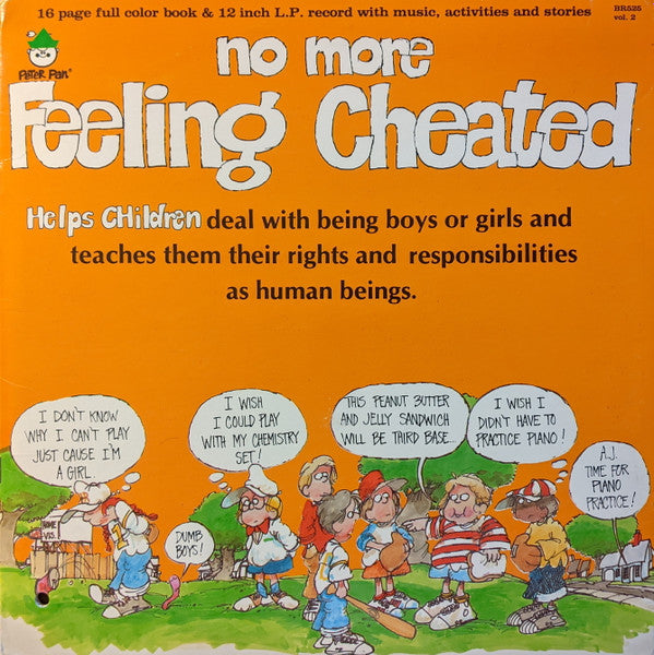 Unknown Artist : No More Feeling Cheated (LP, Album)