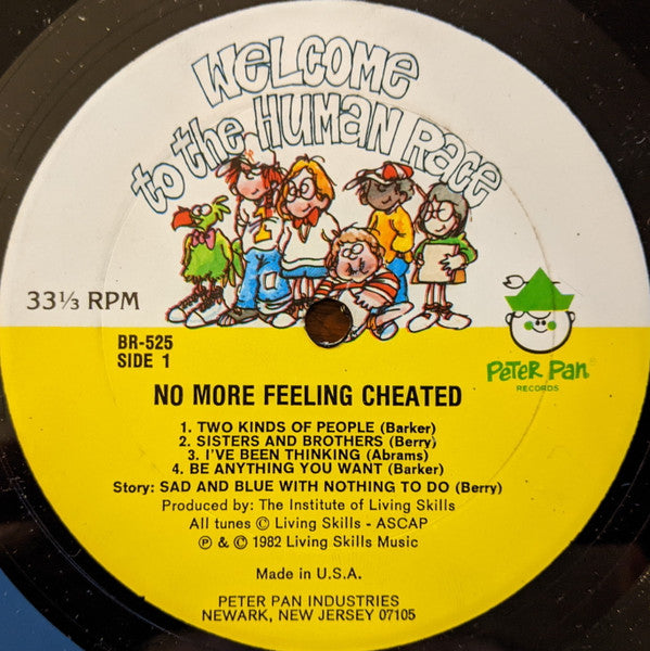Unknown Artist : No More Feeling Cheated (LP, Album)