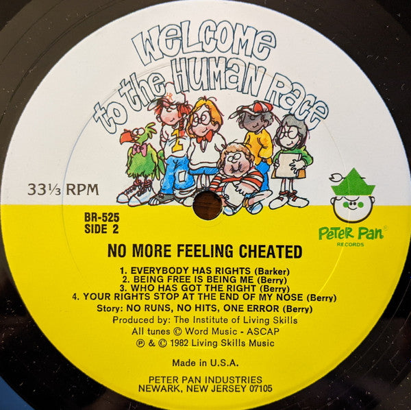 Unknown Artist : No More Feeling Cheated (LP, Album)