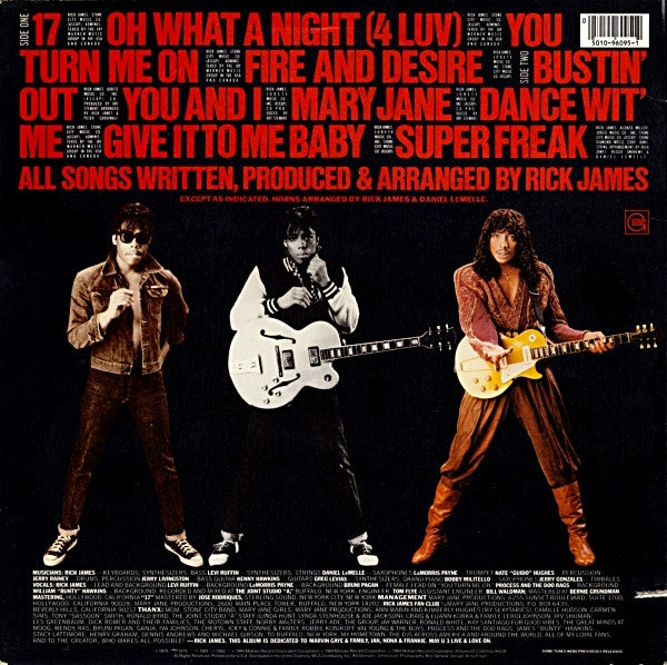 Rick James : Reflections (LP, Comp)