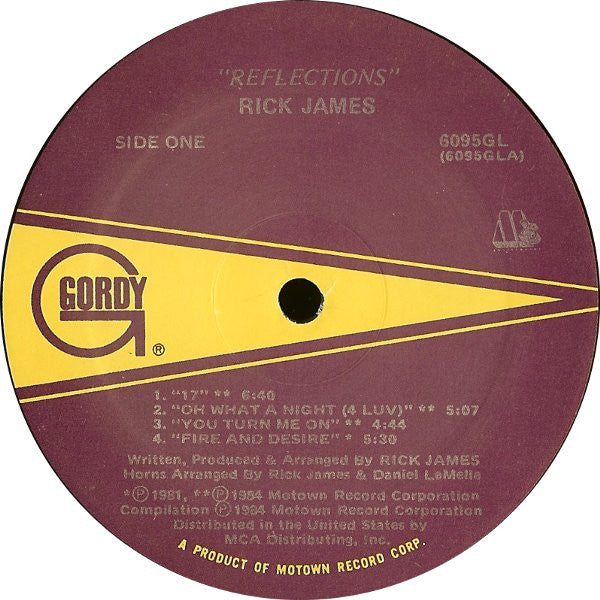 Rick James : Reflections (LP, Comp)