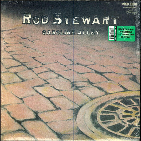 Rod Stewart : Gasoline Alley (LP, Album, RE, RM, Gat)