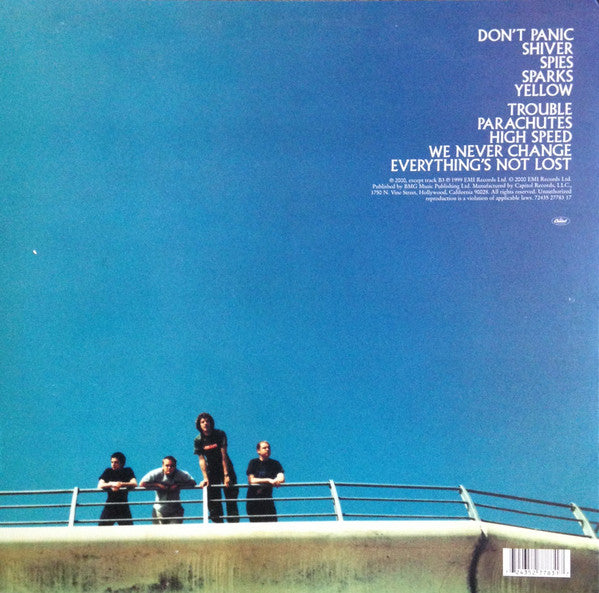 Coldplay : Parachutes (LP, Album, Ltd, RE, 180)