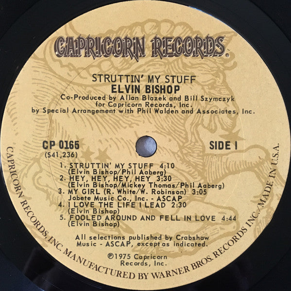 Elvin Bishop : Struttin' My Stuff (LP, Album, San)