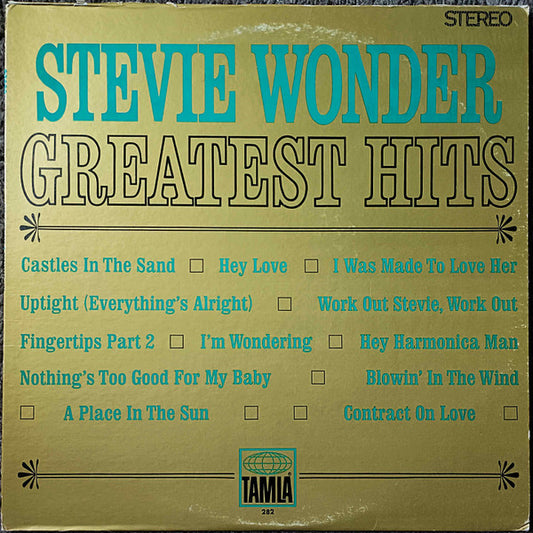 Stevie Wonder : Greatest Hits (LP, Comp, Ter)