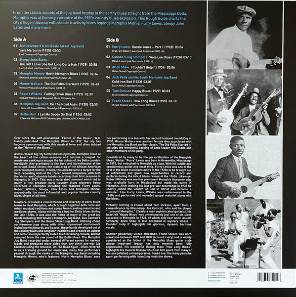 Various : The Rough Guide To The Memphis Blues (LP, Comp)