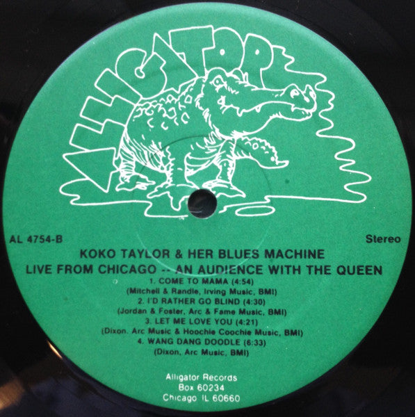 Koko Taylor And Her Blues Machine* : An Audience With The Queen (Live From Chicago) (LP, Album)
