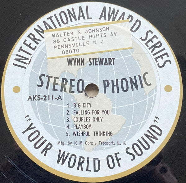 Wynn Stewart / Webb Pierce : In Person: Country & Western Stars Wynn Stewart  & Webb Pierce (LP, Comp)