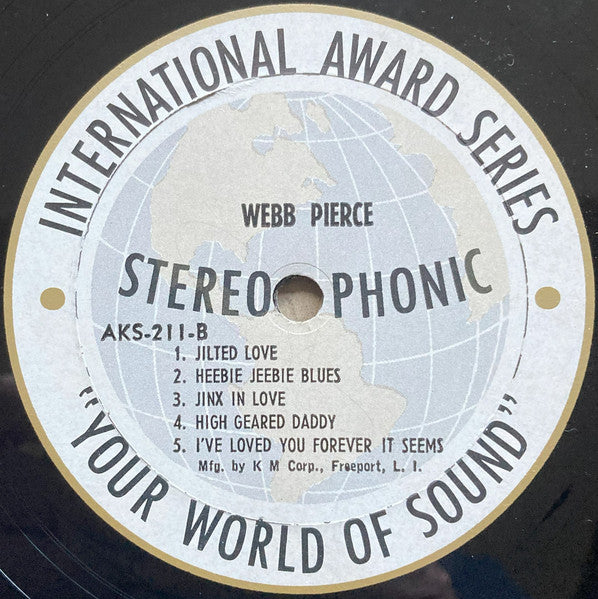 Wynn Stewart / Webb Pierce : In Person: Country & Western Stars Wynn Stewart  & Webb Pierce (LP, Comp)