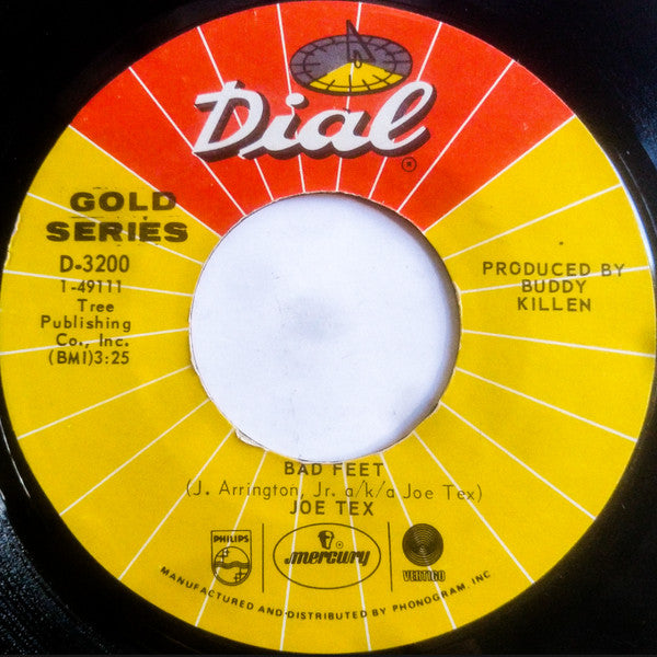 Joe Tex : I Gotcha / Bad Feet (7", RE)
