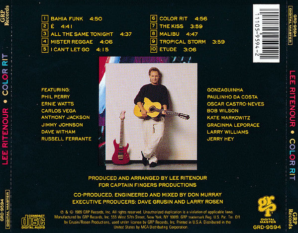 Lee Ritenour : Color Rit (CD, Album)