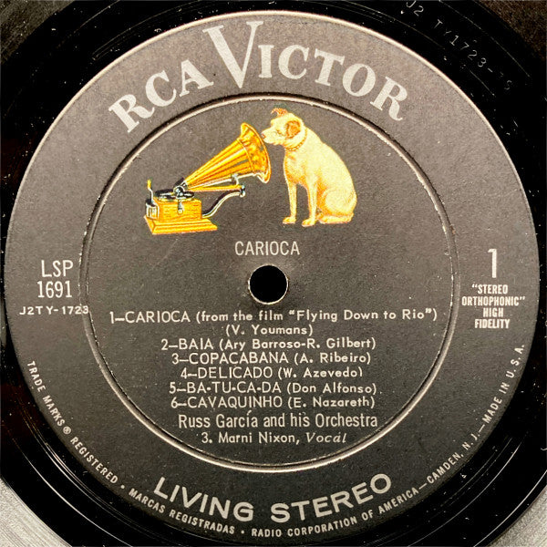 Russ Garcia And His Orchestra* : Carioca (LP, Album)