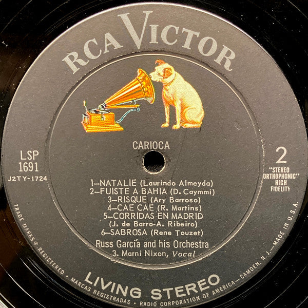 Russ Garcia And His Orchestra* : Carioca (LP, Album)