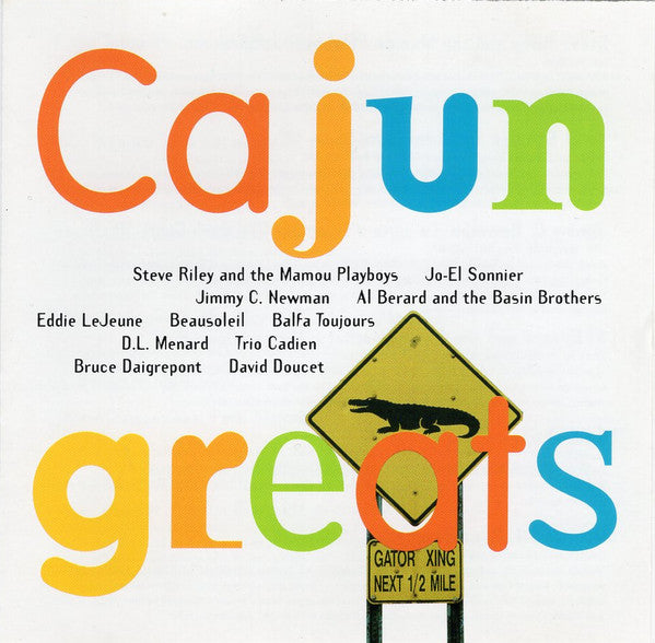 Various : Cajun Greats (CD, Comp)