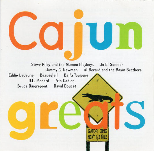 Various : Cajun Greats (CD, Comp)