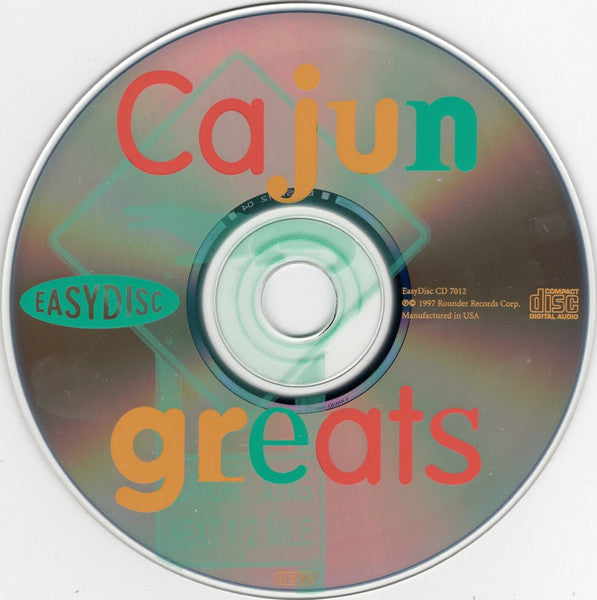 Various : Cajun Greats (CD, Comp)