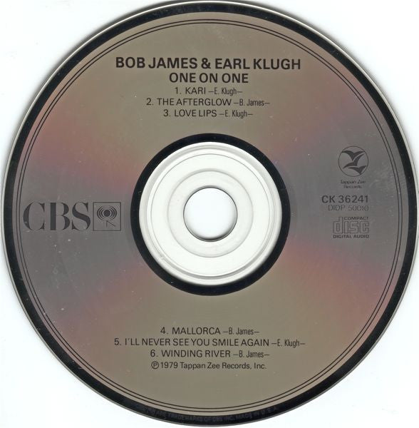 Bob James & Earl Klugh : One On One (CD, Album, RE)