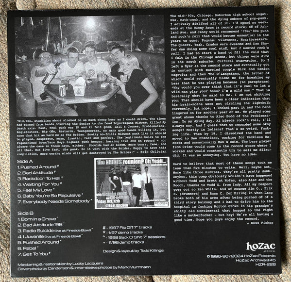 The Brides (2) : Suburban Vermin (LP, Comp)
