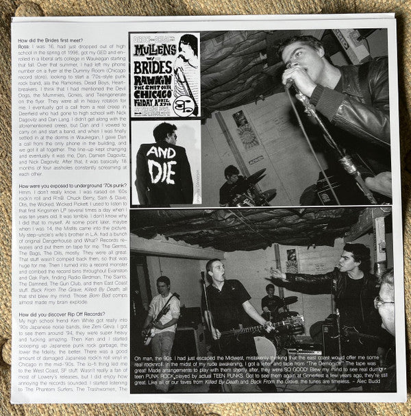 The Brides (2) : Suburban Vermin (LP, Comp)