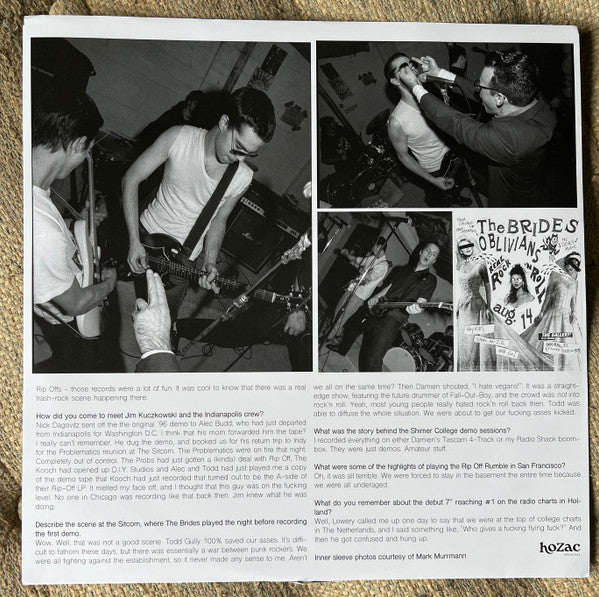 The Brides (2) : Suburban Vermin (LP, Comp)
