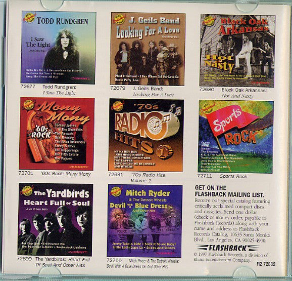 Vanilla Fudge & Iron Butterfly : Vanilla Fudge & Iron Butterfly: Hits (CD, Comp)