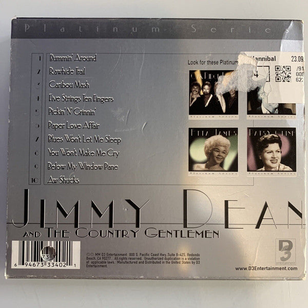 Jimmy Dean : Jimmy Dean and the Country Gentlemen Platinum Series (CD, Album)