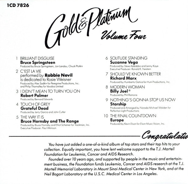 Various : Gold & Platinum Volume Four (CD, Comp, Club)