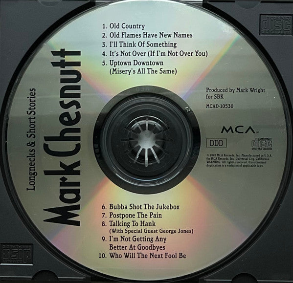Mark Chesnutt : Longnecks & Short Stories (CD, Album, JVC)