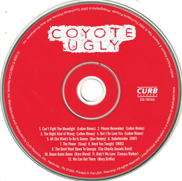 Various : Coyote Ugly (Soundtrack) (CD, Comp, WMO)