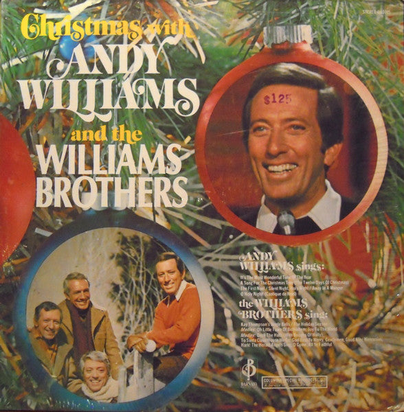 Andy Williams & The Williams Brothers (3) : Christmas With Andy Williams And The Williams Brothers (LP, Comp, Pit)