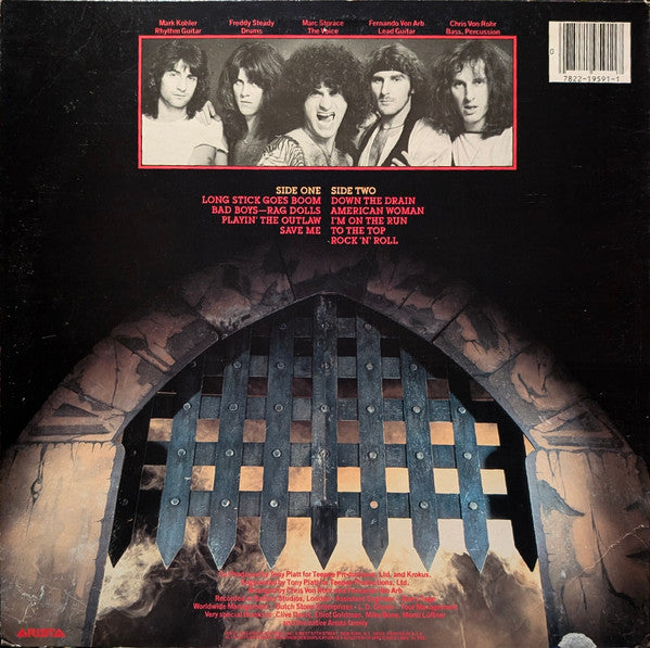 Krokus : One Vice At A Time (LP, Album, Ter)