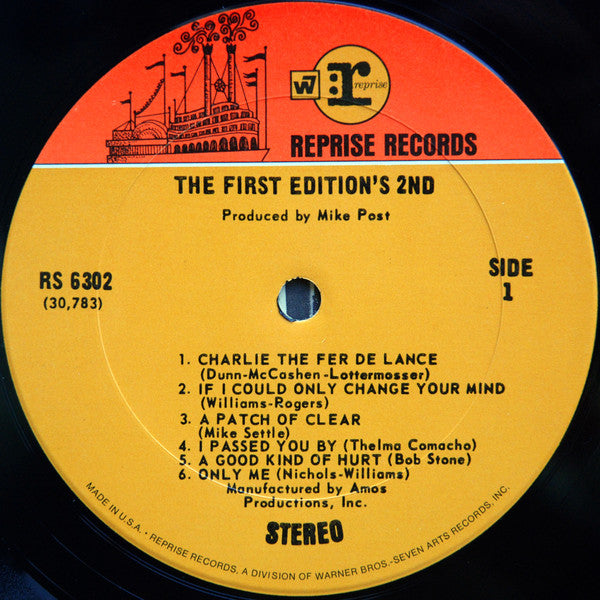 The First Edition* : The First Edition's 2nd (LP, Album, Pit)