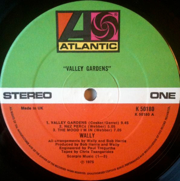Wally (3) : Valley Gardens (LP, Album)