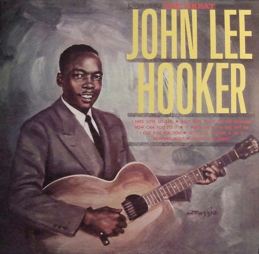 John Lee Hooker : The Great John Lee Hooker (LP, Album, RE)