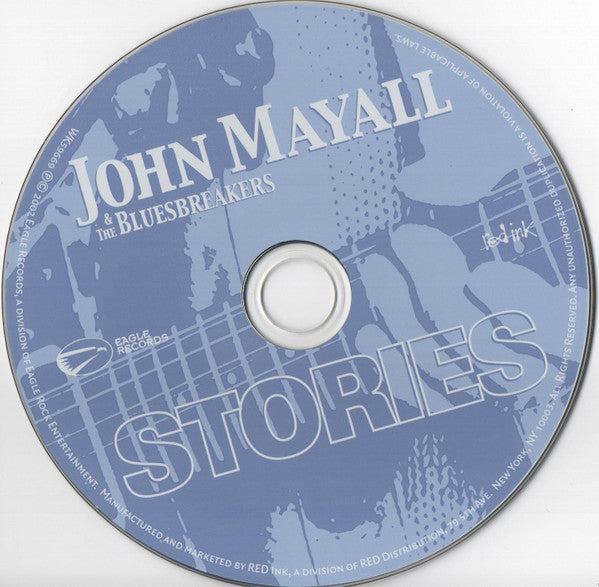 John Mayall & The Bluesbreakers : Stories (CD, Album, Dig)