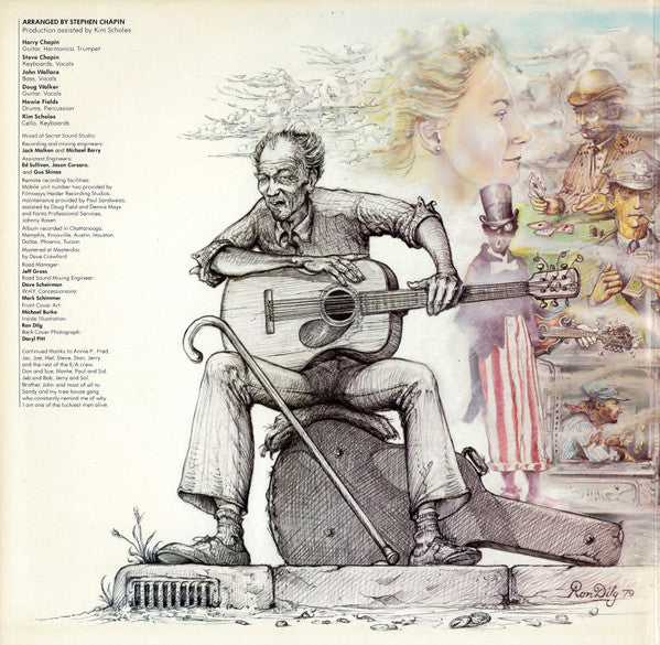 Harry Chapin : Legends Of The Lost And Found (2xLP, Album, SP-)